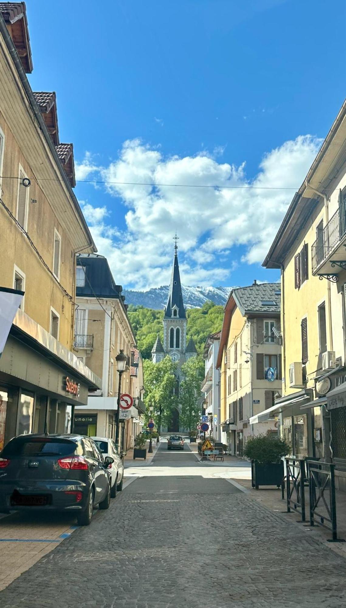Le Refuge T3 Centre Ville 63M2 Pied Des Montagnes 阿尔贝维尔 外观 照片